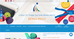 Desktop Screenshot of dongphat.net